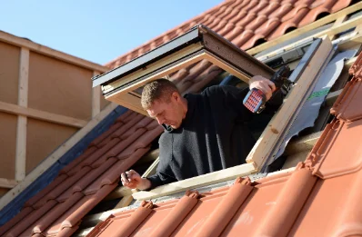 Pose de fenêtres de toit Velux aux Échelles